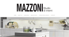 Desktop Screenshot of mazzonistudiodiinterni.it